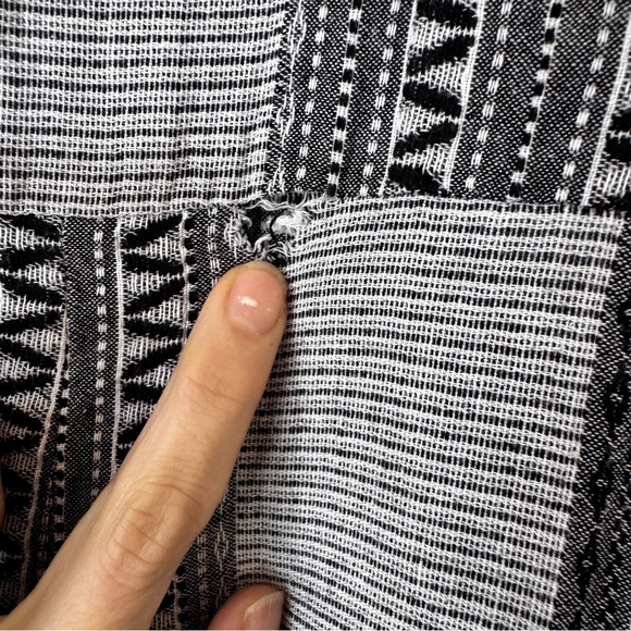 En Creme Boho Tribal Stripe Maxi Dress 100% cotton - Picture 6 of 8